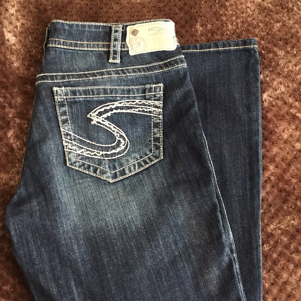 Silver Suki Jeans 30x30 EUC